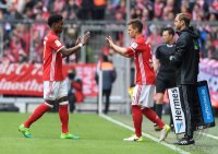 Fussball 1. Bundesliga Saison 2016/2017: FC Bayern Muenchen - Borussia Dortmund