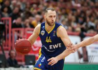 Basketball 1. Bundesliga 15/16 Hauptrunde: Walter Tigers Tuebingen - EWE Baskets Oldenburg