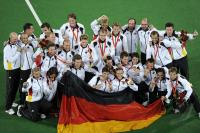 OLYMPIA 2008  Peking Hockey Herren Finale Deutschland - Spanien