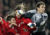 Fussball International: Oesterreich - Deutschland