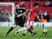 FUSSBALL  International CHL 09/10 :  ManU - FC Bayern  Muenchen