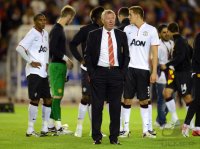 FUSSBALL International:  Trainer Sir Alex Ferguson (Manchester United FC)