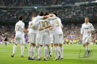 FUSSBALL  CHL  Saison 2011/2012:  JUBEL Real Madrid