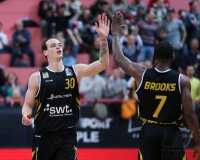 Basketball 1. Bundesliga 17/18 Hauptrunde: Walter Tigers Tuebingen - BG Goettingen