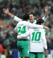 FUSSBALL 1. BUNDESLIGA: Bremen - Frankfurt