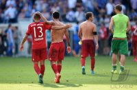 Fussball 1. Bundesliga Saison 15/16: TSG 1899 Hoffenheim - FC Bayern Muenchen