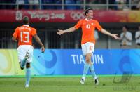 FUSSBALL  Olympia 2008   Vorrunde  Maenner  USA - Holland