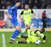 Fussball 1. Bundesliga Saison 19/20: TSG 1899 Hoffenheim -  SC Paderborn