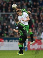 Fussball, 1. Bundesliga  Saison 2013/2014: SV Werder Bremen - Borussia Moenchengladbach