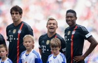 Fussball 1. Bundesliga 2014/2015: Teampraesentation FC Bayern Muenchen