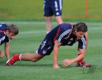 Fussball 1. Bundesliga: Training beim FC Bayern Muenchen
