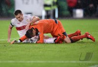 Fussball DFB Pokal Viertelfinale 15/16: VfB Stuttgart - Borussia Dortmund