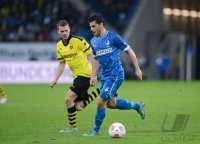FUSSBALL1. Bundesliga  Saison 2012/2013: TSG 1899 Hoffenheim - Borussia Dortmund