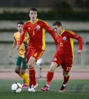 FUSSBALL INTERNATIONAL:  Rumaenien - Australien