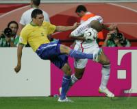 Fussball WM 2006 Brasilien- Frankreich