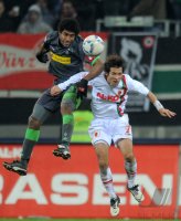 Fussball 1. Bundesliga, Saison 2011/2012:  FC Augsburg - Borussia Moenchengladbach