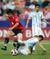 Fussball International  U 20 Weltmeisterschaft Semifinal Chile vs Argentina