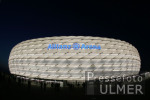 Fussball Stadiontest Allianz Arena