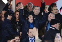 FUSSBALL Coppa Italia  2013/2014:  JUBEL Diego Maradona