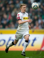 Fussball 1. Bundesliga, Saison 2011/2012: Marco Reus (Borussia Moenchengladbach) Einzelaktion am Ball