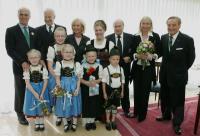 Fussball WM 2006: Empfang des Bayerischen Ministerpraesidenten