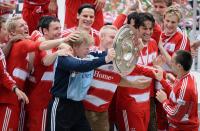 Fussball 1. Bundesliga  2007/2008  Meister FC Bayern Muenchen