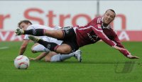 Fussball 1. Bundesliga  Saison 2010/2011:  1. FC Nuernberg - FC Schalke 04