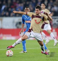 Fussball 1. Bundesliga  Saison 2010/2011:  TSG 1899 Hoffenheim - Hannover 96