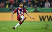 Fussball DFB Pokal Halbfinale 14/15: FC Bayern Muenchen - Borussia Dortmund