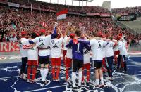 Fussball 1. Bundesliga : FC Bayern Muenchen Deutscher Meister 09/10