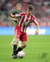 Fussball 1. Bundesliga  Saison 2010/2011: Thomas Mueller (FC Bayern Muenchen)
