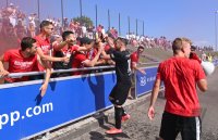 Fussball Relegation zur Oberliga, Rueckspiel 21/22: FC Holzhausen - FC Denzlingen
