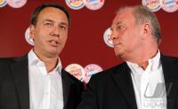 FC Bayern Muenchen Manager Uli Hoeness bei Burger King