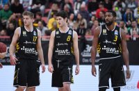 Basketball 1. Bundesliga 17/18 Hauptrunde: Walter Tigers Tuebingen - EWE Baskets Oldenburg