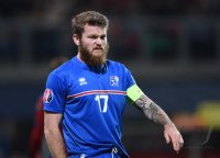 Fussball EM 2016 Quali: Aron Gunnarsson (Island)