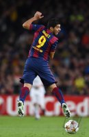 Fussball CHL  Saison 2014/2015: Luis Suarez (Barca)