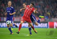 Fussball CHL 17/18 Gruppenphase: FC Bayern Muenchen - RSC Anderlecht