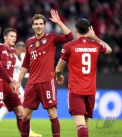 Fussball International CHL 21/22: FC Bayern Muenchen - Benfica Lissabon
