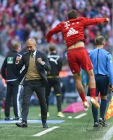 Fussball 1. Bundesliga Saison 15/16: FC Bayern Muenchen - Borussia Dortmund