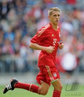 Fussball 1. Bundesliga 2011/2012:  Nils Petersen (FC Bayern Muenchen)