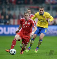 Fussball International CHL Saison 13/14: Bastian Schweinsteiger (FC Bayern Muenchen)