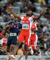 LEICHTATHLETIK  Olympia 2008 100 M Maenner Finale