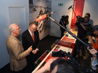 Fussball: Sonderausstellung in der Erlebniswelt des FC Bayern Muenchen in der Allianz Arena