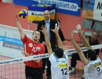 Volleyball  1. Bundesliga  09/10:  ENBW TV Rottenburg - VfB Friedrichshafen