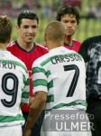 FUSSBALL CHL FC Bayern Muenchen  -  Celtic Glasgow JUBEL; Oliver Kahn (FCB)