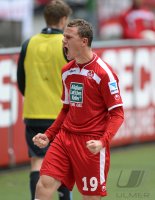 Fussball 2. BUNDESLIGA 13/14 : JUBEL Marcel Gaus (1. FC Kaiserslautern)