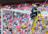 FUSSBALL Olympia 2012 FINALE: Brasilien - Mexiko