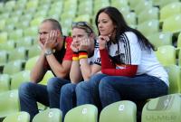 FUSSBALL WM 2010, Public Viewing im Olympiastadion MuenchenFUSSBALL WM 2010, VORRUNDE: Deutschland - Serbien