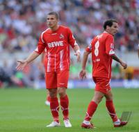 FUSSBALL  1. BUNDESLIGA  09/10   Podolski (1. FC Koeln)