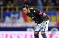 FUSSBALL SERIE A 2017/2018: Torwart Antonio Mirante (FC Bologna)